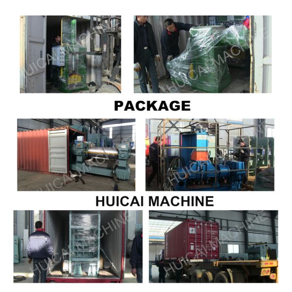 Open Mill for Rubber Compound Mixing on Two Rolls Customer's Specification