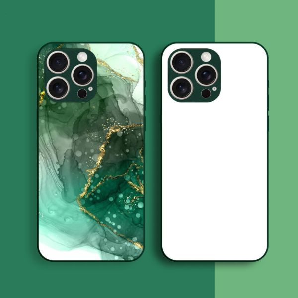 Fashion Style Colored Sublimation Coating TPU Silicone Rubber Phone Case For IPhone