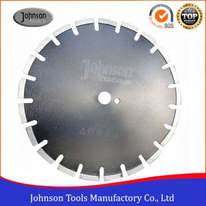 China 350mm Laser Welded Loop Blade For Dry Cutting Asphalt With Undercut Protection on sale