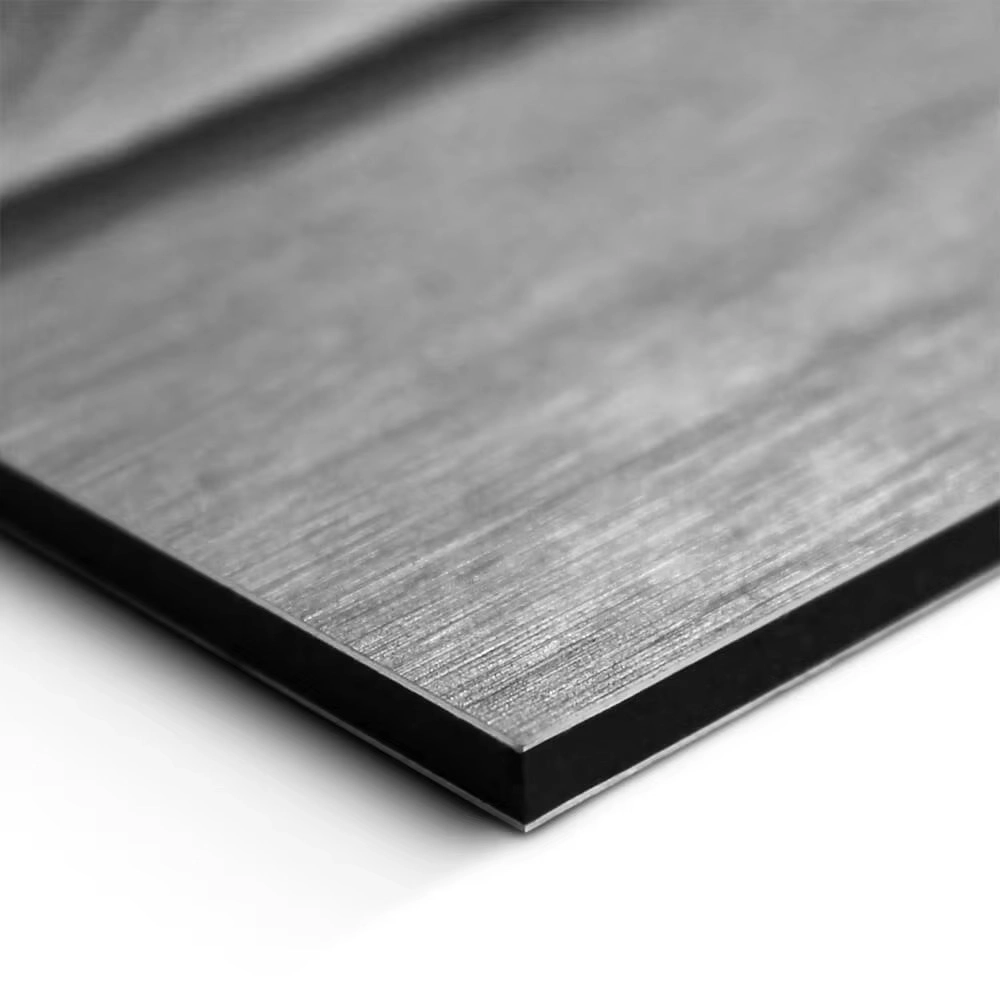 Eco Friendly Copper Brushed Aluminium Composite Panel Waterproof Glossy Acp Sheets