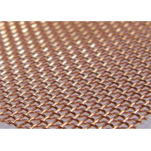 2meters Copper Wire Mesh Screen Square Hole Shielding Red