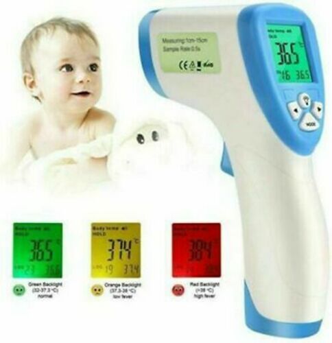 Safe And Hygienic Non Contact Forehead Thermometer 138*95*40mm Easy Operation