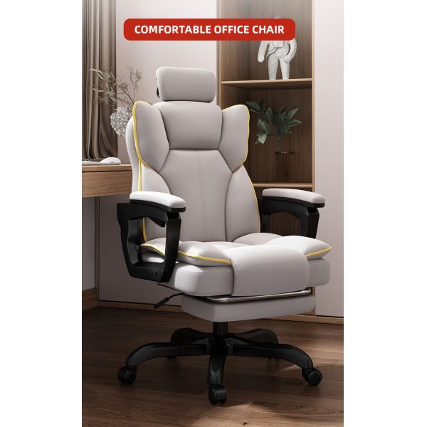 Swivel Ergonomic Folding Office Chair 2D Adjustable Headrest Back Chair Range Can Lie Down And Sit