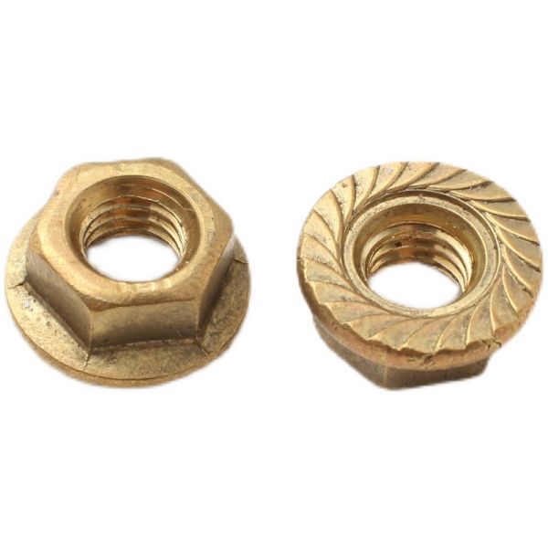 Metric DIN 6923 Hex Flange Nut With Bolt Made of Stainless Steel for Direct Supply