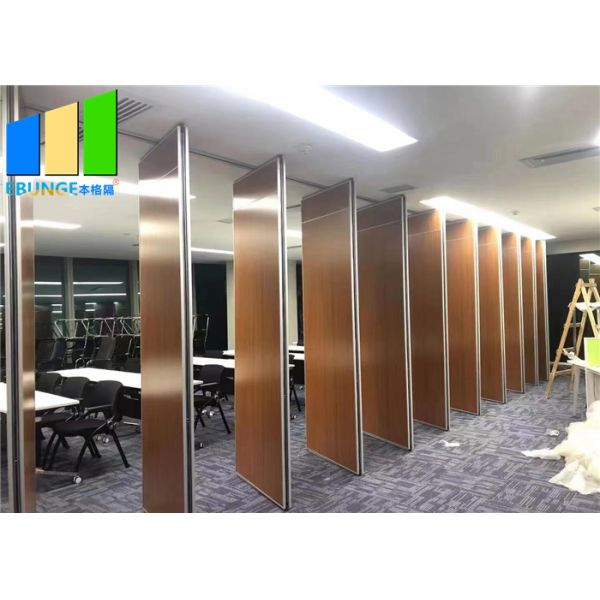 Demountable Sliding Partition Interior Acoustical Room Dividers For Meeting Room