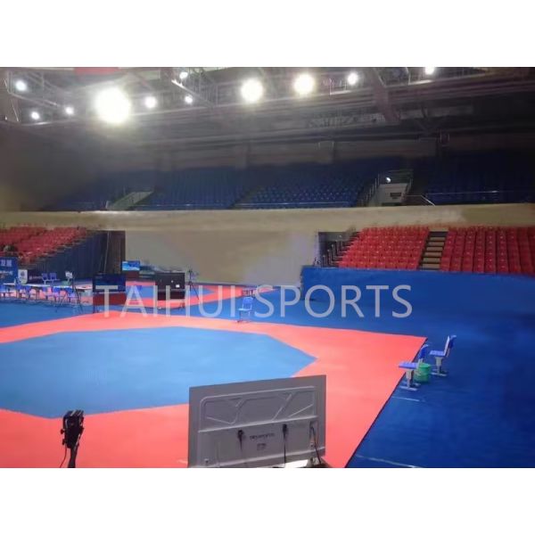 Interlocking Shockproof Martial Arts Mat For Taekwondo Training