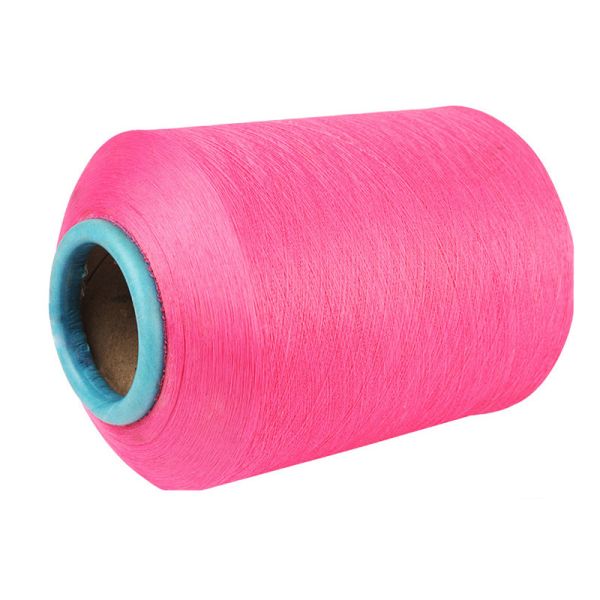 Dty White Integrated Recycled Knitting Yarn Elasticity 70D Spandex