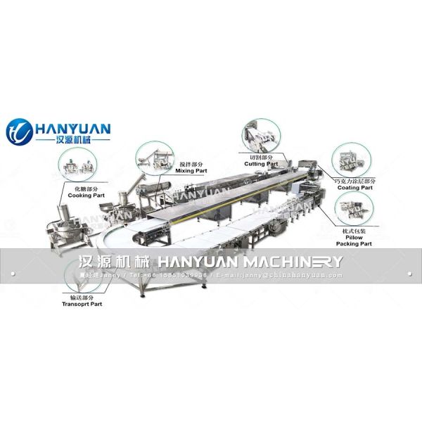 Automatic Cereal Energy Bar Making Processing Line
