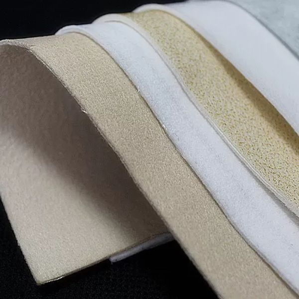 Polypropylene 50 To 500 CFM Air Permeability Needle Punch Filter Fabric High Tensile Strength