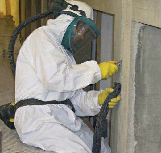 Acidproof Disposable Protective Coveralls , Disposable Work Coveralls With Hood Cover