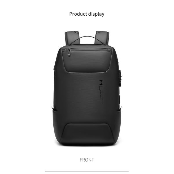 Usb Charging Waterproof Business Backpack 20-39Liter Dirt Resistant
