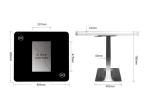 Touch Table Wifi Android / Windows System LCD Kiosk Interactive Multi Top Coffee