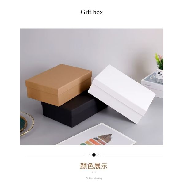 Eco Friendly Customizable Rectangular Shoebox Packaging