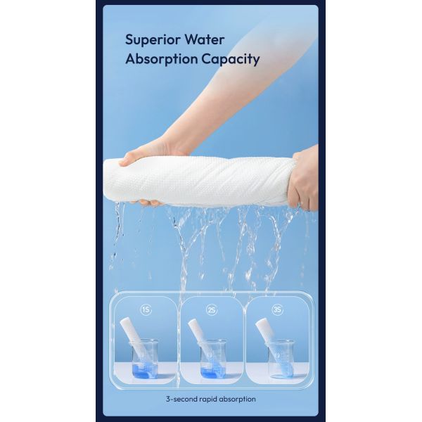 Disposable Bath Towel Soft Texture and Quick Drying Features Suitable for Spas Hotels and Healthcare Services