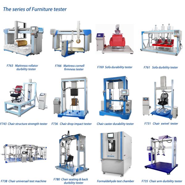 Chair Chassis Back Endurance test Machine Durability Tester