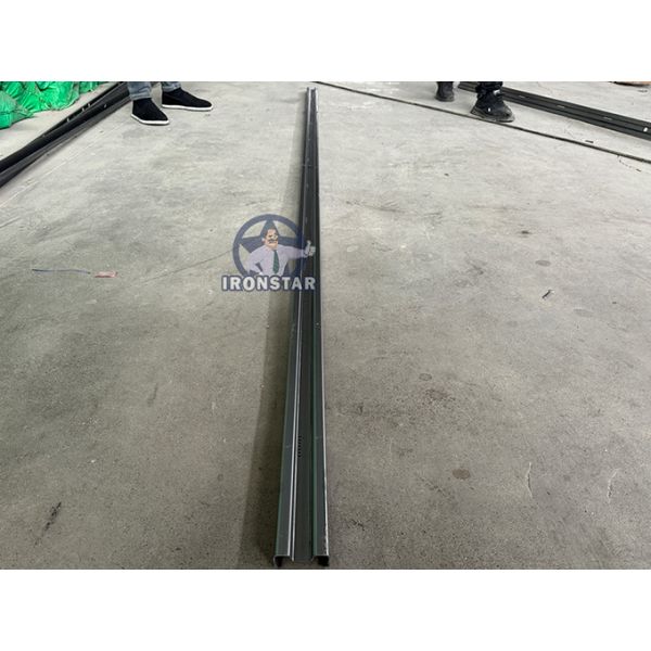 “Korea Standard M Shape Channel Roll Forming Machine Fully Automatic Galvanized Steel M Profile Purlin Forming Equipment For Construction Building