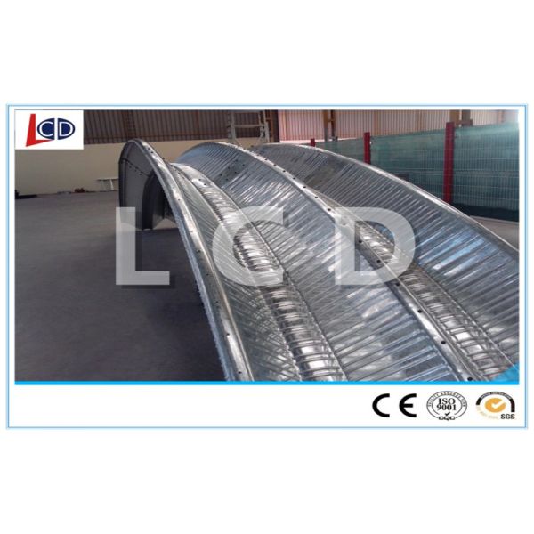 Automatic K Span Roll Forming Machine 914mm Feeding Width 10T Weight Capacity