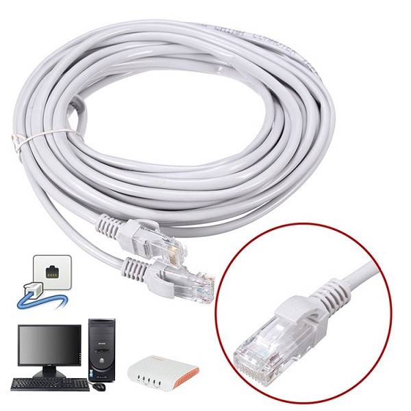 Copper Rj45 Cat5e Ethernet Cable , Ethernet Patch Cable Customized Length
