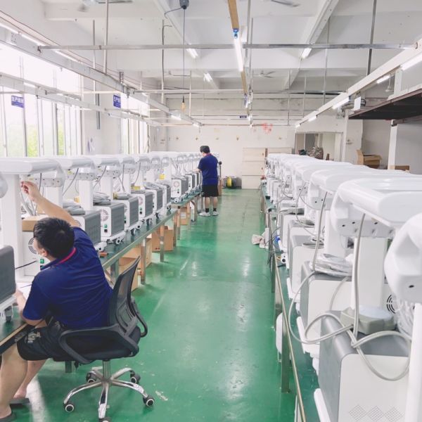 Dental Clinic Use Mobile Dental Unit With Low Noise Build in Compressor Portable Dental Carts With Wheels