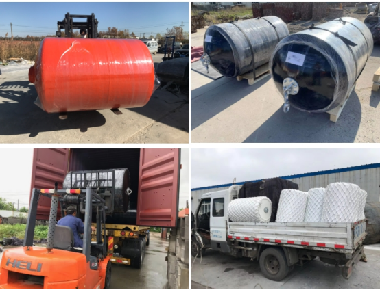 2*3.5M Foam Filled Fender with EVA Foam Core and Wear-resistant Polyurea 10-Year Lifespan for Ship Protection