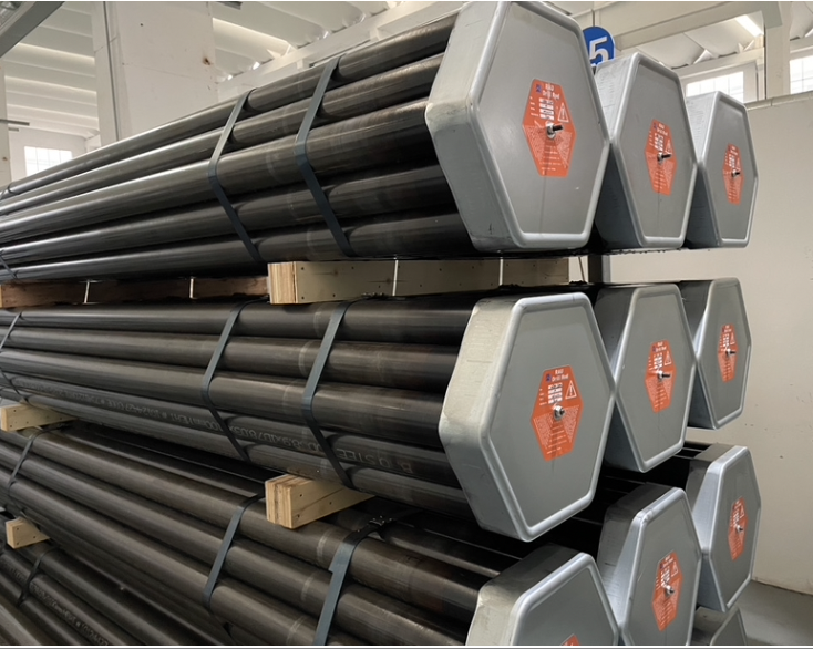 H/WL Wireline Drill Pipe Drill Rod , Alloy steel 30CrMnSi / ASTM4130 Alloy Welded Steel Pipe for Wireline Coring