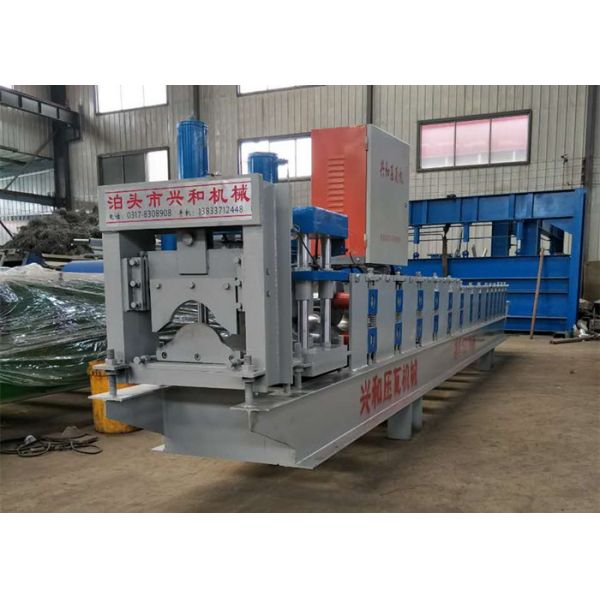 PLC Control Automatic Roll Former Machine With Hydraulic Bending Machine