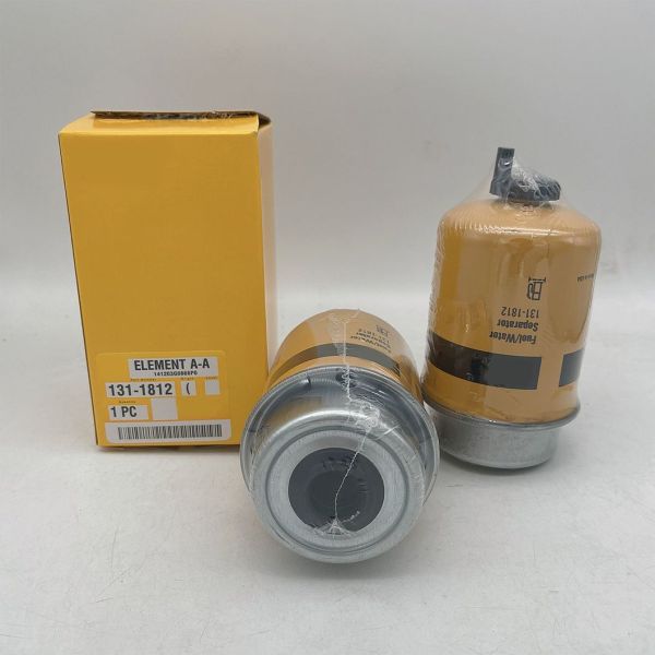 131-1812 Fuel Filter Element Diesel Engine Compatible 416c 420d 924G 236 247 Loader Models