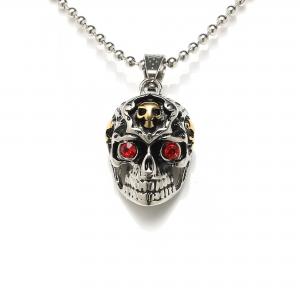 Buy cheap Wholesale Special Cool Punk Style Necklace Skull Pendant Necklace product
