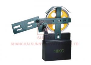 China Rope Wheel Tension Device For Passenger / Freight Elevator Parts on sale