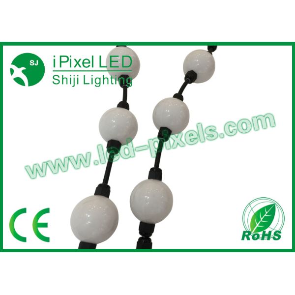 50mm ws2801IC 6pcs SMD5050 DC12V Waterproof & non-waterproof Multicolor LED Pixel Ball