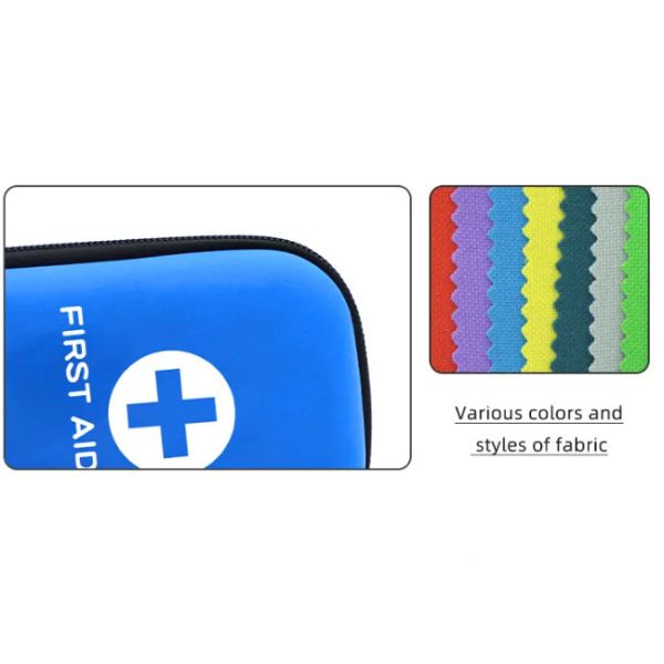 Compact PU Medical First Aid Kit with Customizable Color for Emergency Training and Travel