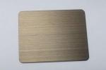 Etched Wooden Grain Stainless Steel Metal Sheet Construction Field Ships