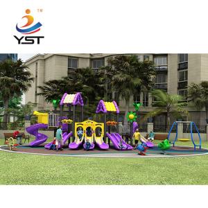 Buy cheap Sandblasting Water Park Playground Equipment Plastic Playground Slide Anti Aging product