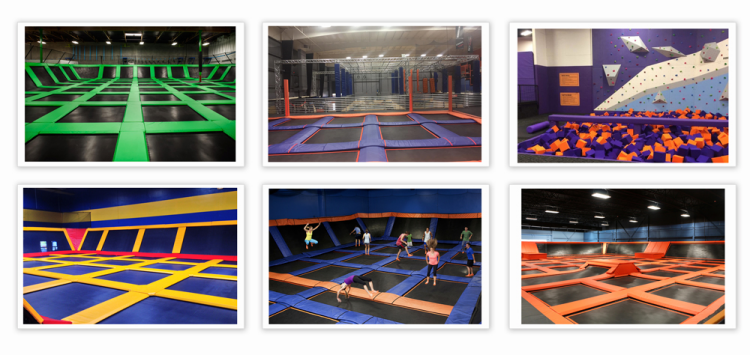 Outdoor Foam Sponge Pool Kids Trampoline Park