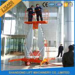 200kg Capacity 12m Height Hydraulic Aluminium Ladder Aerial Work Platform Lift