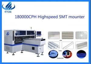 China 5 Digital Camera LED Mounting Machine 180000CPH  With Double Modual pick and place machine on sale