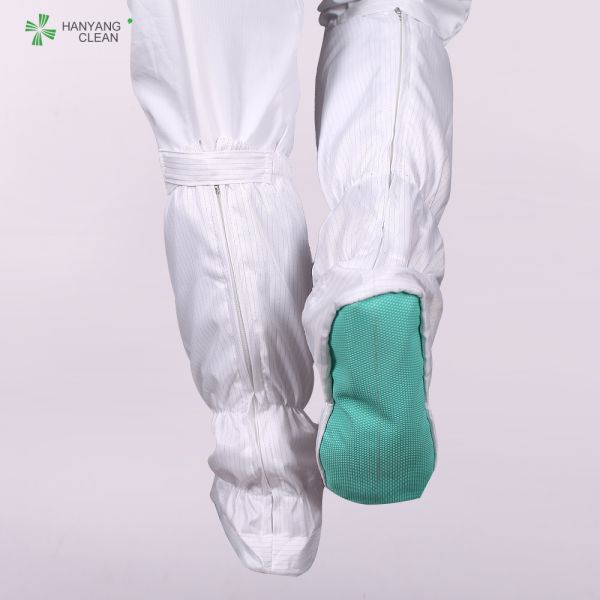 Unisex anti static ESD with Soft Sole PVC Safety blue work booties Cleanroom antistatic boots
