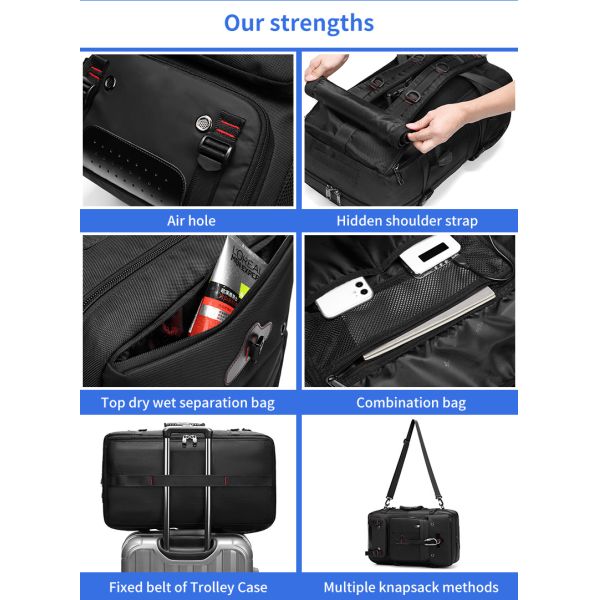 Stylish 70L Big Waterproof Tactical Backpack Camping Travel Backpack For Men