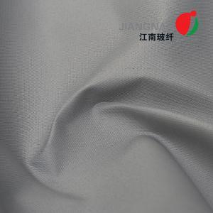 China Polyurethane Coated 550°C Temperature Resistant Fiberglass Cloth With Excellent Chemical Resistance on sale