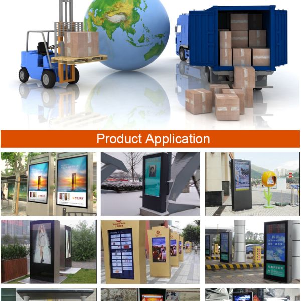 Dual Screen Interactive Multi Touch Kiosk Digital Signage Ultra Thin White Frame