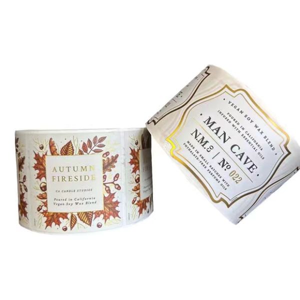 CMYK Color Print Bottle Packaging Label Custom Logo for industries