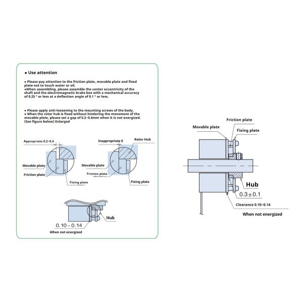RoHS2 Compliant CNC Machine Wear Resistant Miniature Electromagnetic Brake From Chinese Factory ZMB3