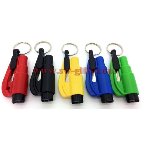 3 in 1 Emergency Mini Safety Hammer Auto Car Window Glass Breaker Seat Belt Cutter Rescue Hammer Car Life-saving Escape