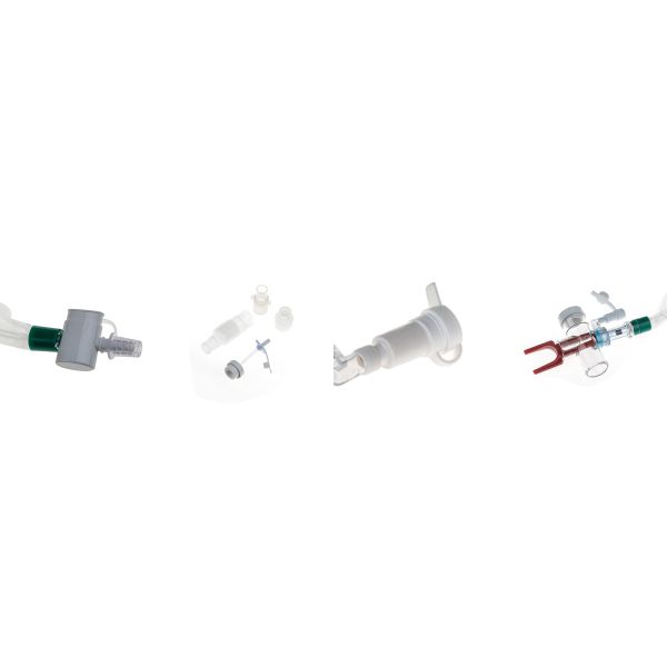 Single-use Soft Tip Suction Catheter with Automated Flushing for Airway Clearance