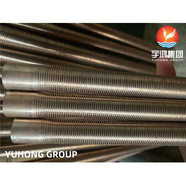 ASTM B111 C70600-O61 Copper Nickel Low Finned Tube