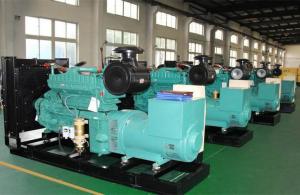 China 300kw Genuine Motor Cummins Diesel Generator 375kva Power oil heater ATS MCCB air switch on sale
