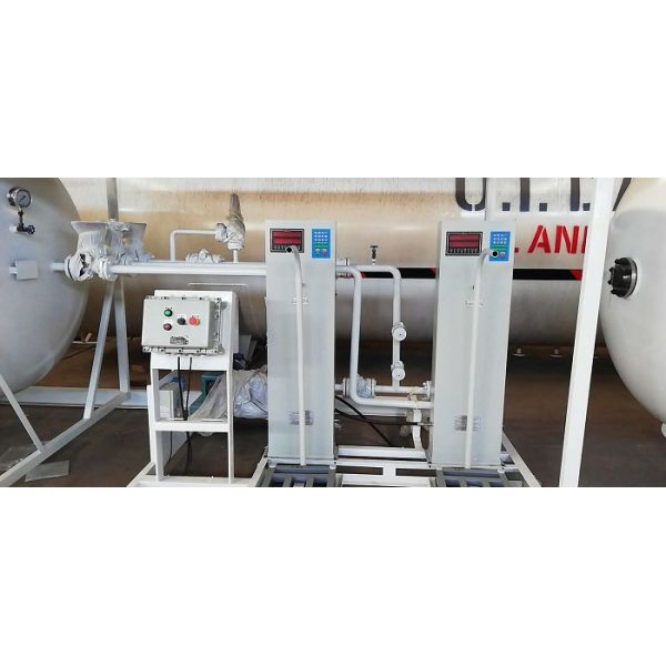 5mt LPG Skid Station Gas LPG Tank 10000 Liters With Customized Color
