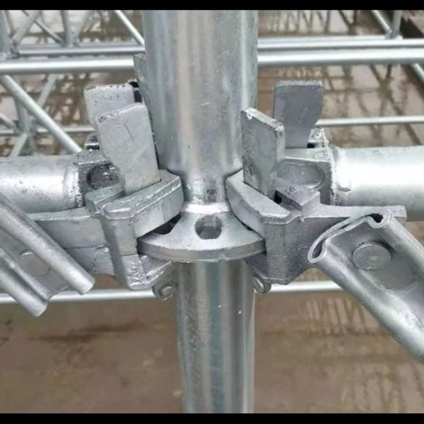Q235/Q355 Material Scaffold Layher Hot Dipped Galvanized Ringlock Standard Scaffolding System