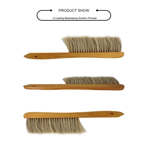 Beekeeping Equipment 2rows Horsetail Bee Brush Apiculture Tools