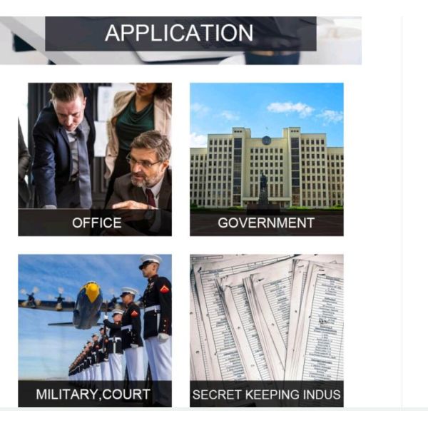 600g Cell Phone Signal Jammer Built In Battery 6000mAh 1.5m Radius 90° Shielding Angle